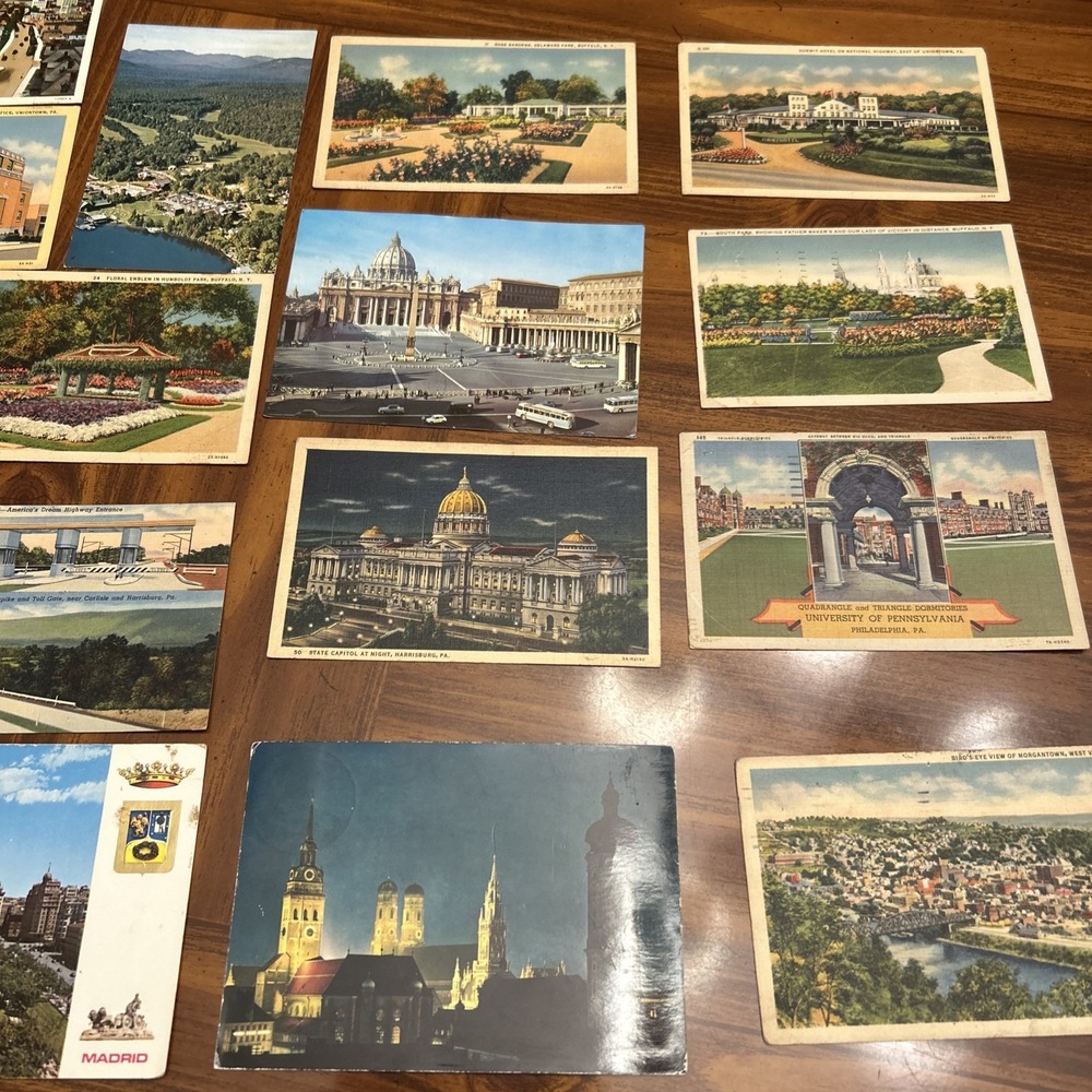 Hugh Lot 68 Of Vintage Post‎ Cards Starting 1938 Picture